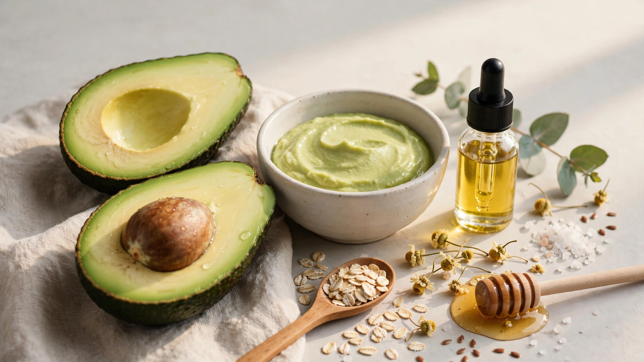 Avocado skin benefits for nourishing skin after sun exposure