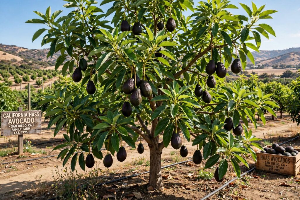 hass avocados grown in usa or mexico california tree